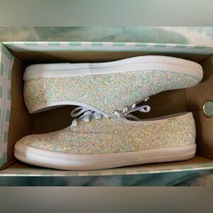 Keds x Magnolia Bakery White/Multicolor Glitter size 9.5